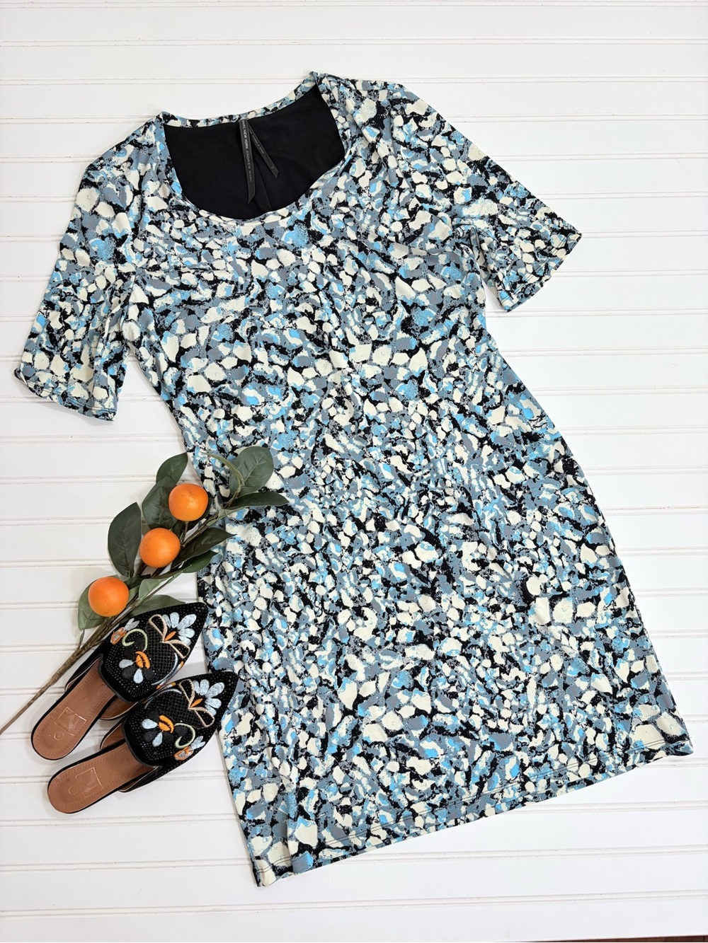 Marc New York Andrew Marc Abstract Shift Dress